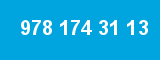 978 174 31 13
